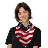 Stars & Stripes 22" Cotton Bandanas