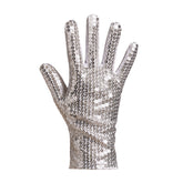 Silver Sequin Right Hand Glove
