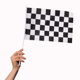 Checkered 12"x18" Cloth Flags