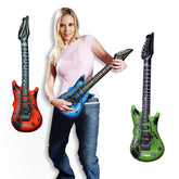 Inflatable 22" Assorted Color Guitars