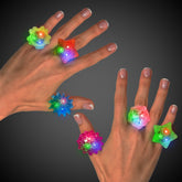 LED Assorted Jelly Rings