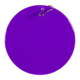 Purple Plastic 2 1/2" Medallion