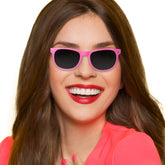 Pink Retro Sunglasses