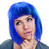 Neon Blue Wig