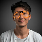 Orange Glow Eyeglasses