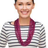 Light Pink 7mm Bead 33" Necklaces