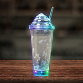 LED Blue Ice Cream Soda 13 oz. Tumbler