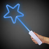 LED Blue Star Wand