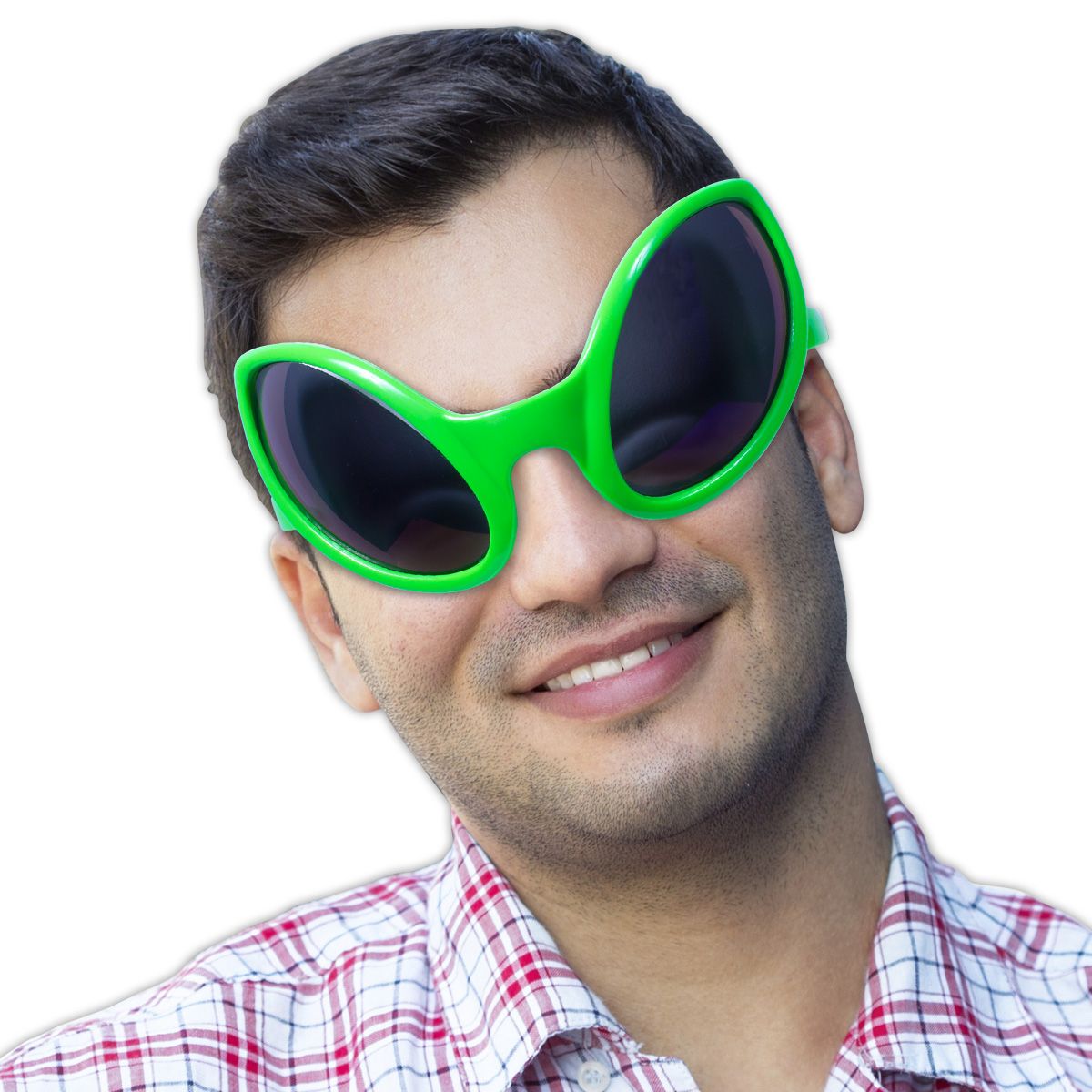 Green Alien Sunglasses Kids Party Favors (12 Pack)