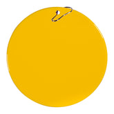 Yellow Plastic 2 1/2" Medallion