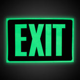 Glow In the Dark Exit Sign