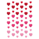 Paper Hearts String Decoration