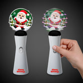 LED Santa Coin Spinner Wand
