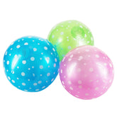 Inflatable 9" Polka Dot Beach Balls