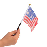 USA 4"x6" Cloth Flags