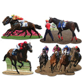 Horse Racing Cutouts