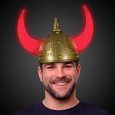 LED Viking Helmet