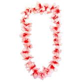 Red Silk Flower 36" Leis