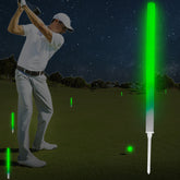 Green 10" Glow Sticks With Spikes