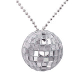 Mirror Disco Ball Necklaces
