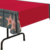 Red Carpet Star Table Cover