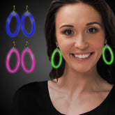 Glow Hoop Earrings