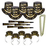 New Year Gold Star Party Kit for 50
