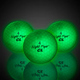 Night Flyer Green Golf Balls
