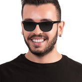 Black Retro Sunglasses
