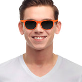 Orange Retro Sunglasses