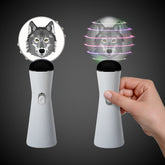 LED Wolf Coin Spinner Wand