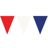 Red, White & Blue 30' Pennant Banner