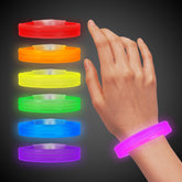 Assorted Triple Wide 9" Glow Bracelets