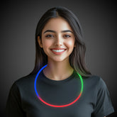 Green, Red and Blue 22" Glow Necklaces