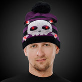 LED Skull & Cross Bones Beanie