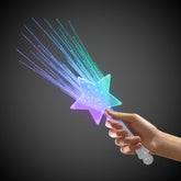 LED Fiber Optic 14" Star Wand