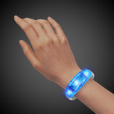 LED Blue Stretchy Bangle Bracelet