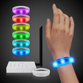 RF LED Concert Bracelets Kit for 20