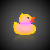 LED Liquid-Activated Yellow Rubber Ducks
