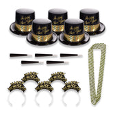 Golden Fantasy New Year Party Kit For 50