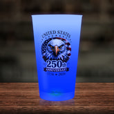 250th Anniversary Blue LED 16 oz. Cup