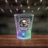 250th Anniversary LED Disco Ball 8 oz. Rocks Glass