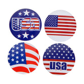 USA Patriotic Buttons