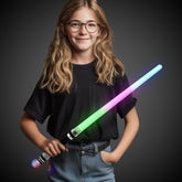 LED Rainbow Crystal Ball Sword