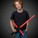 LED Red Detachable Tri-Saber Sword with Sound