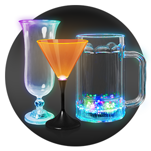 Light Up Cups & Shot Glasses in Bulk | LED Drinking Glasses – Windy ...