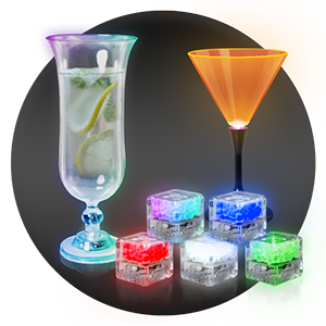 Led Glassware Light Up Drinkware | LED Drinkware | Windy City Novelties