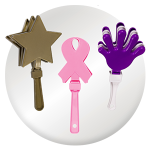 Toy Hand Clappers | Plastic Hand Clappers | Windy City Novelties