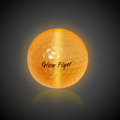 Orange Glow Flyer Golf Ball