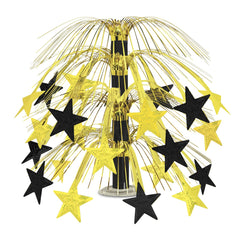 Black & Gold & Cascade 18" Centerpiece